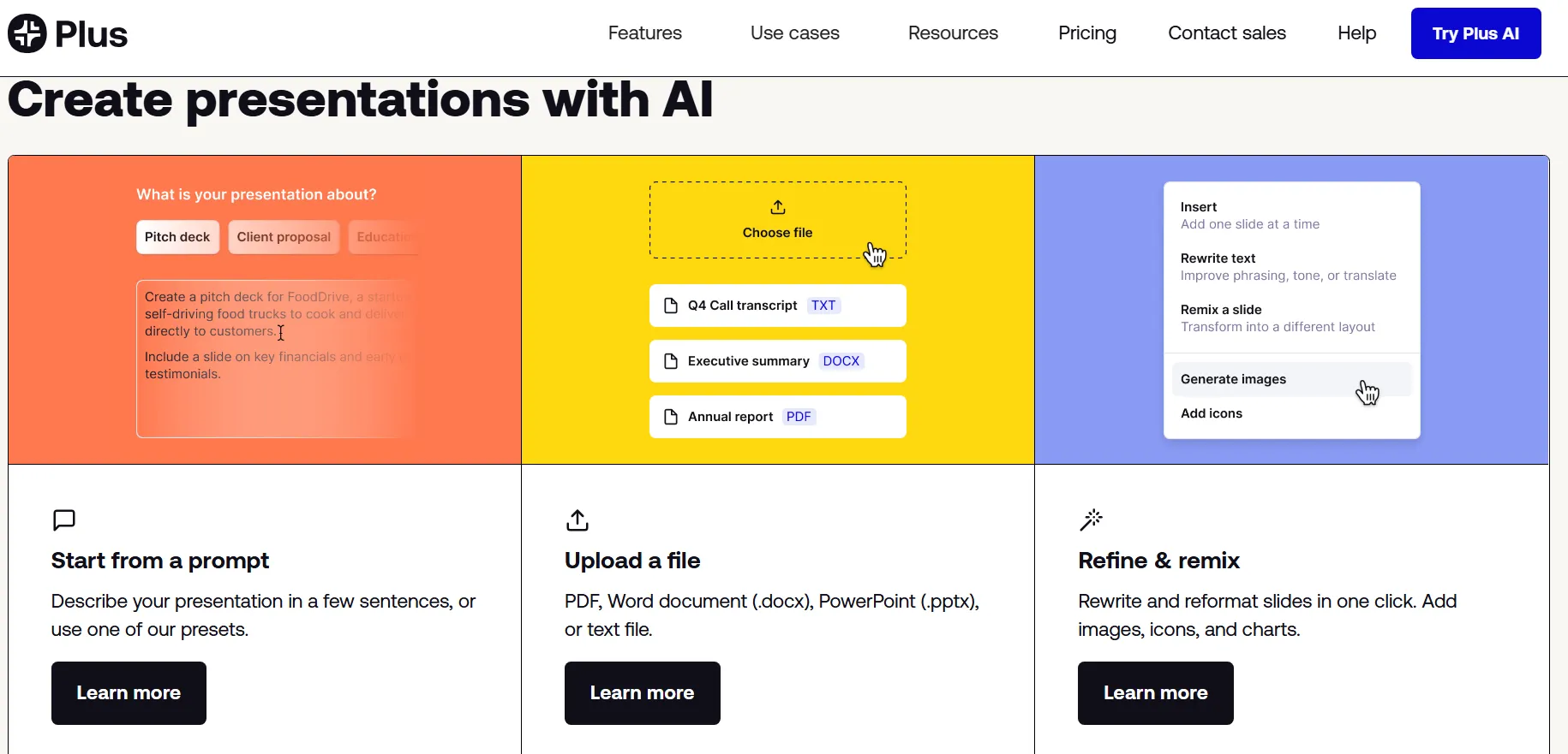 Plus AI