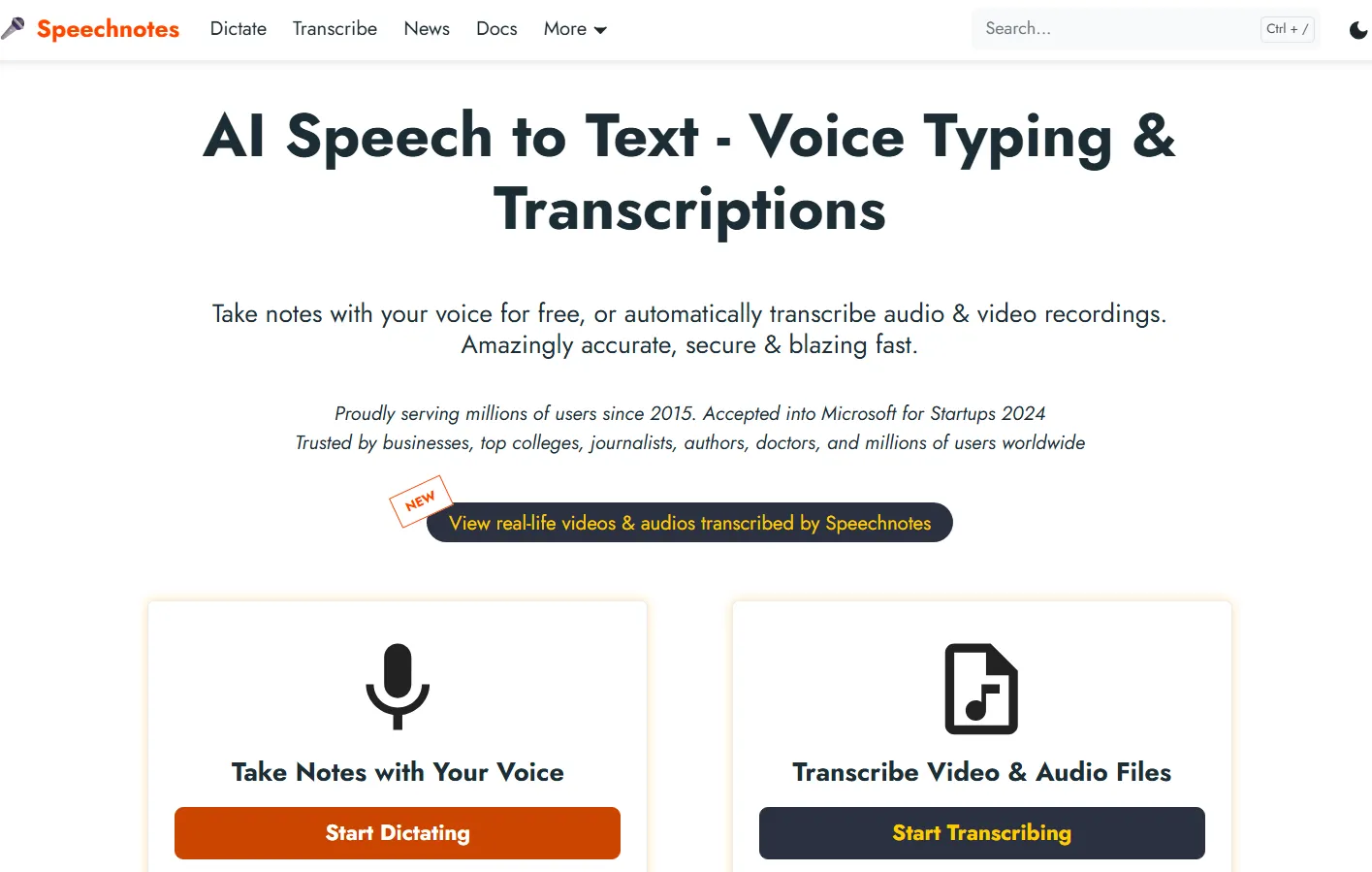 Speechnotes