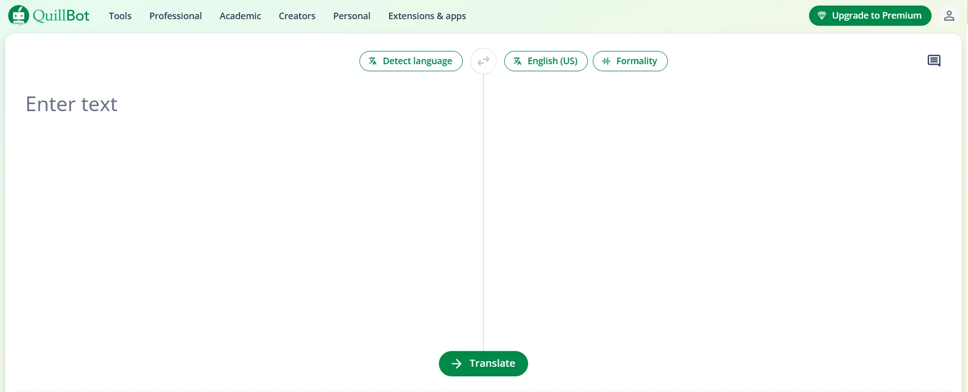Quillbot Translator