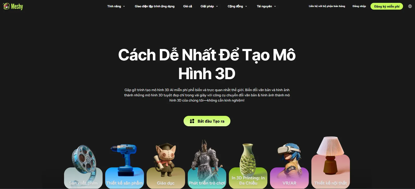 Meshy 3D
