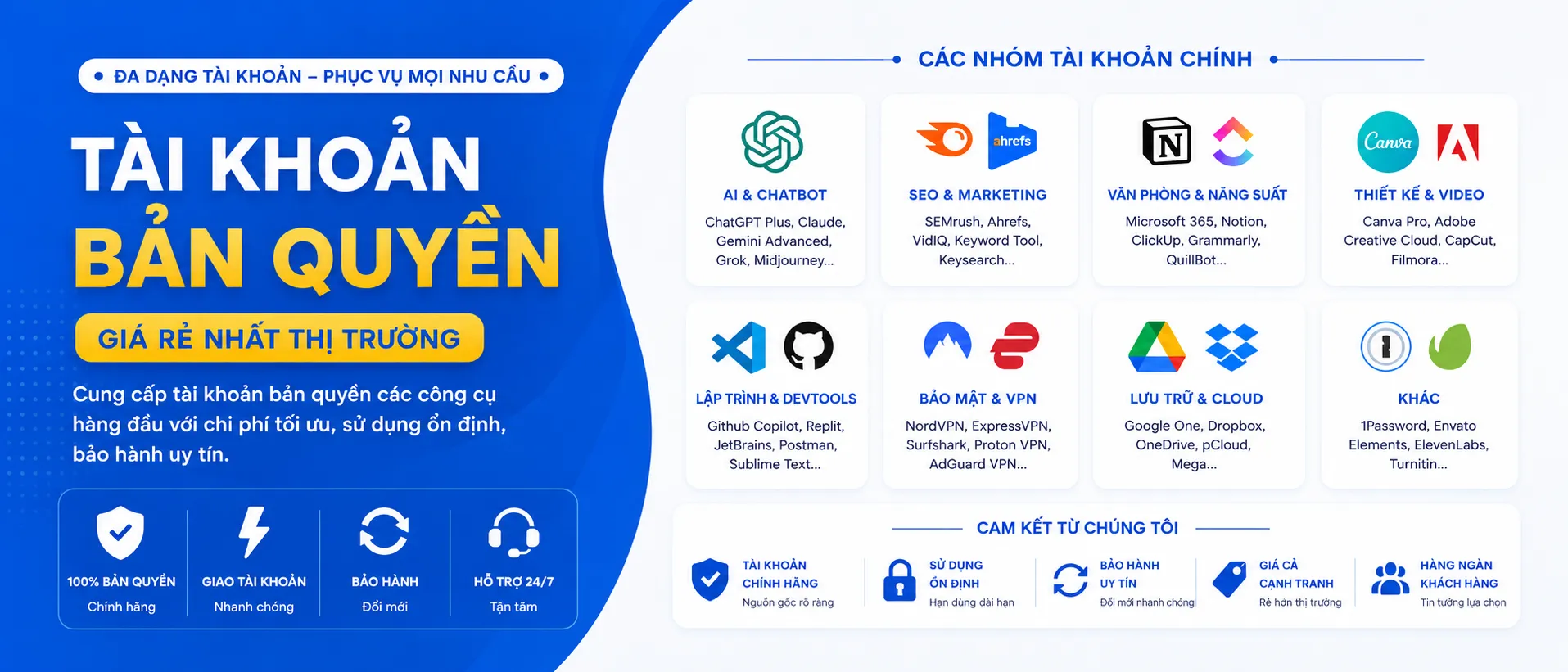 Ảnh giới thiệu dịch vụ Mua Bán Tool
