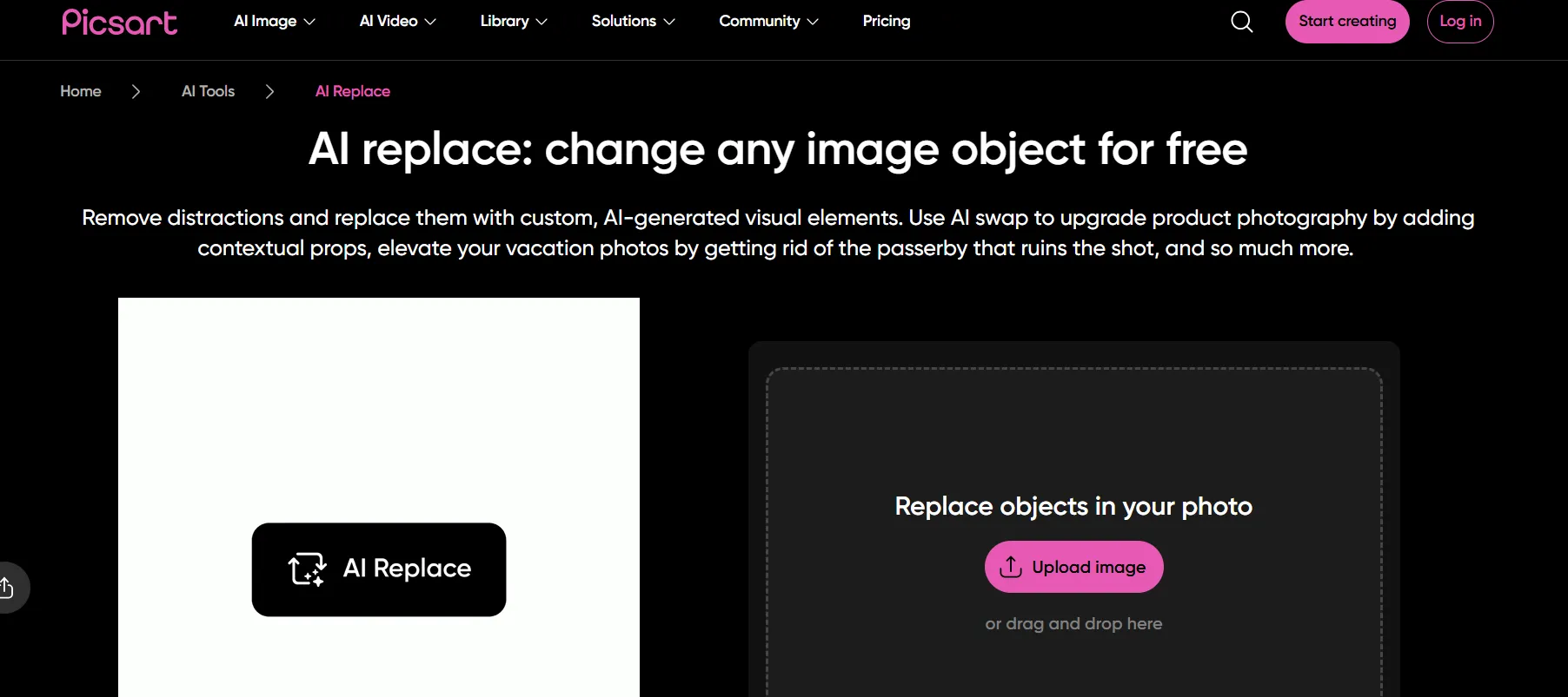 Picsart Ai Replace
