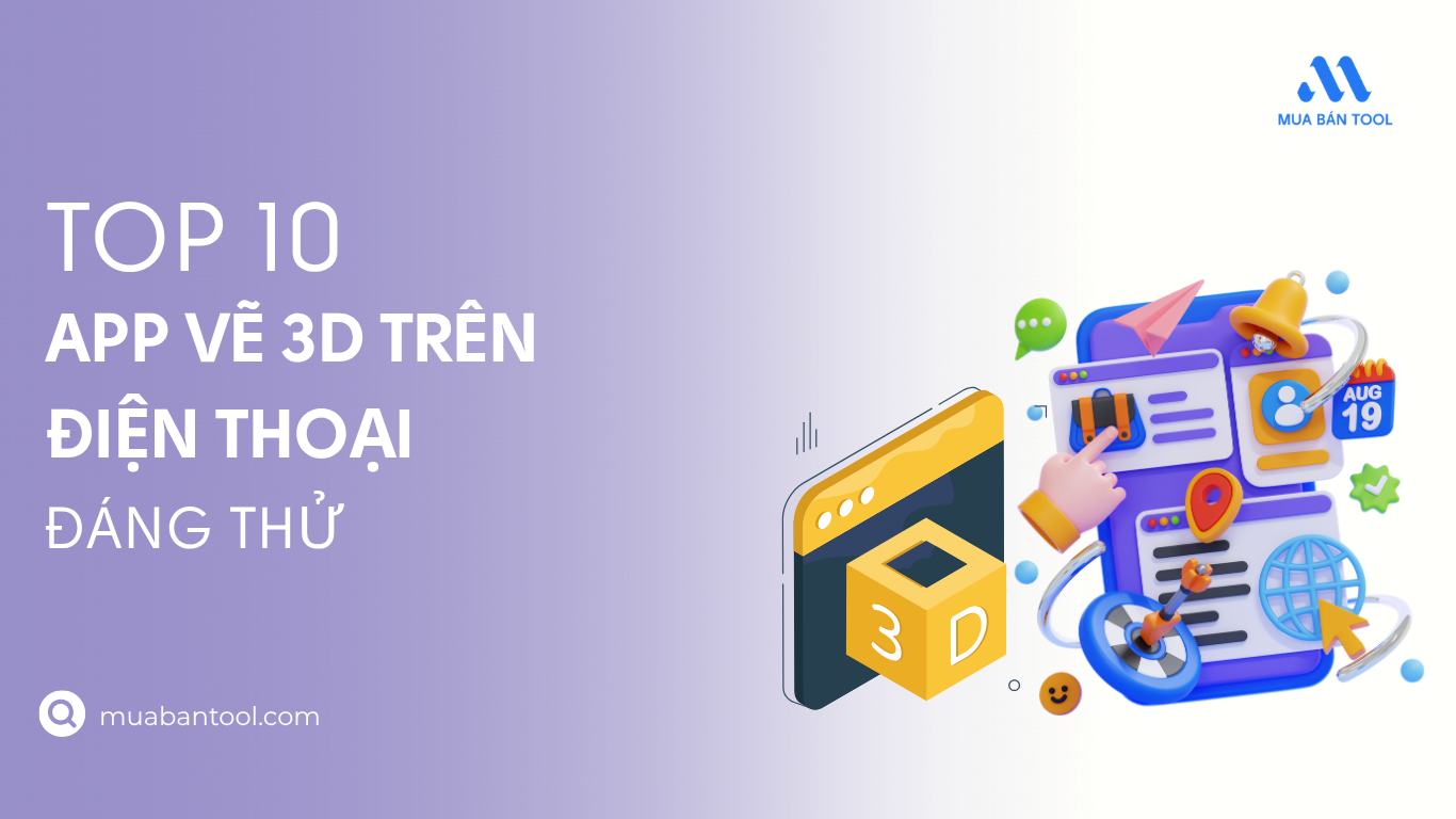 Top 10 App Vẽ 3D Trên Điện Thoại Đáng Thử